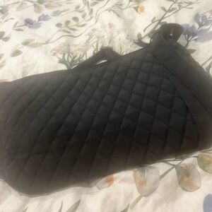 Vera Bradley Quilted Black Shoulder Bag